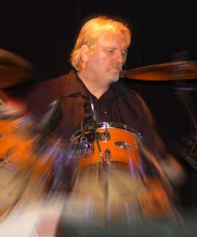 Paul at drums